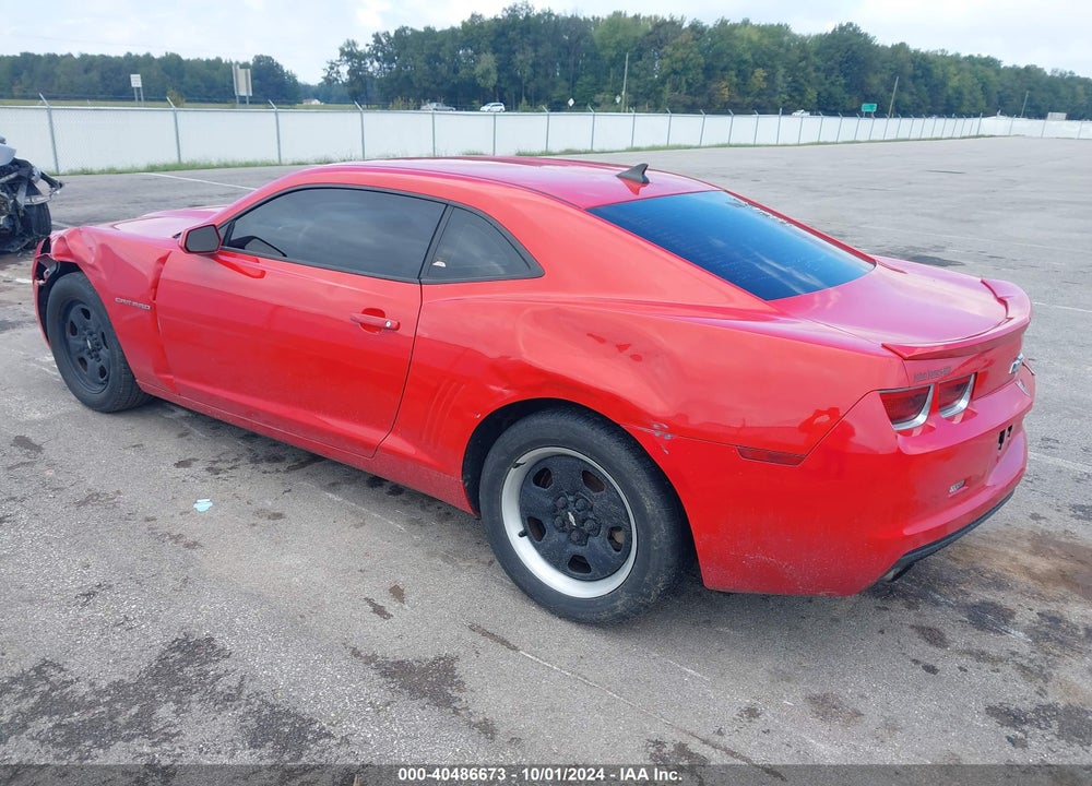 2013 CHEVROLET CAMARO 2LS VIN: 2G1FA1E30D9127965