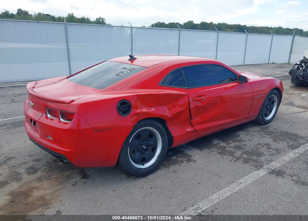2013 CHEVROLET CAMARO 2LS VIN: 2G1FA1E30D9127965