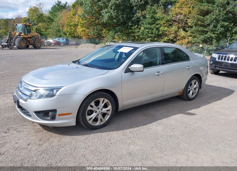 2012 FORD FUSION SE VIN: 3FAHP0HA7CR142738