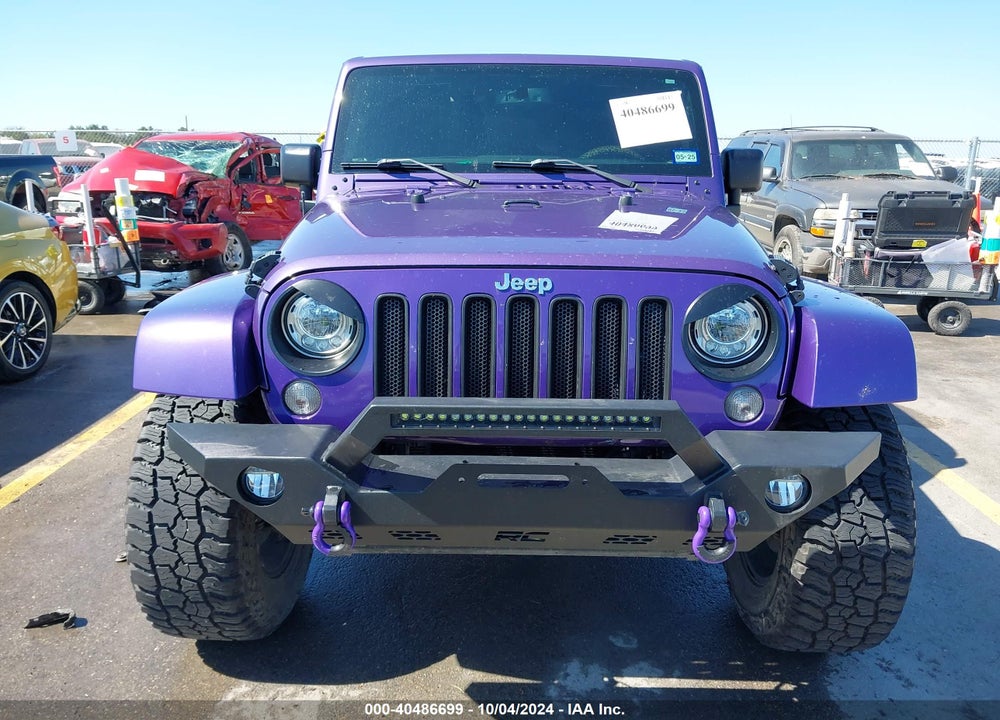 2017 JEEP WRANGLER UNLIMITED SAHARA 4X4 VIN: 1C4BJWEG6HL657667
