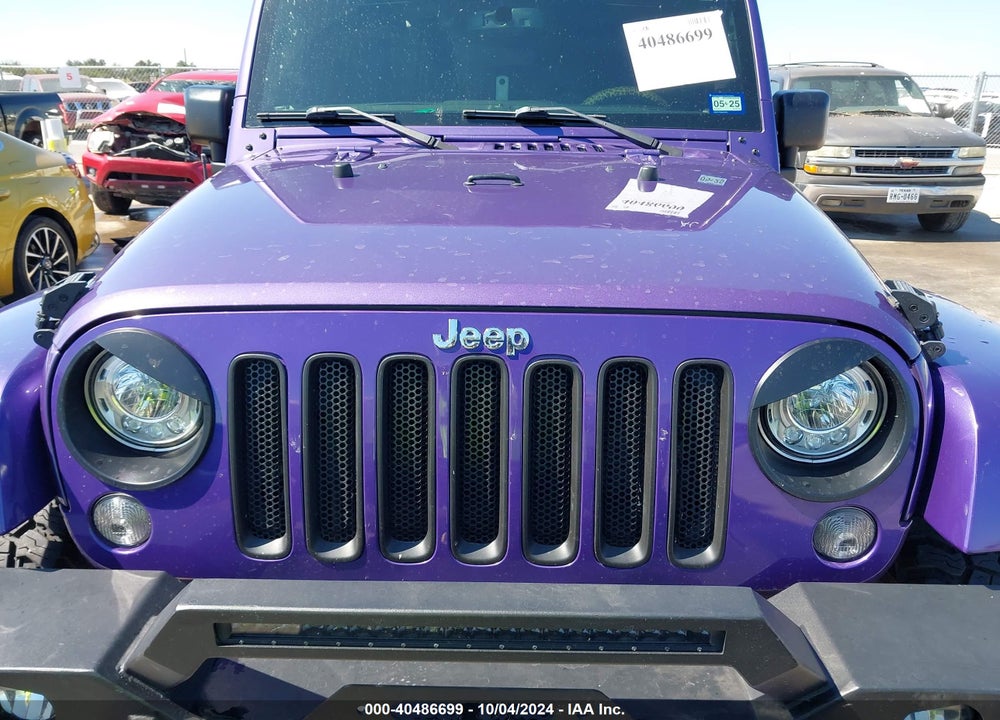 2017 JEEP WRANGLER UNLIMITED SAHARA 4X4 VIN: 1C4BJWEG6HL657667