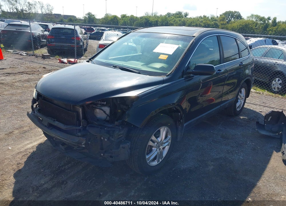 2011 HONDA CR-V EX-L VIN: 5J6RE3H79BL009335