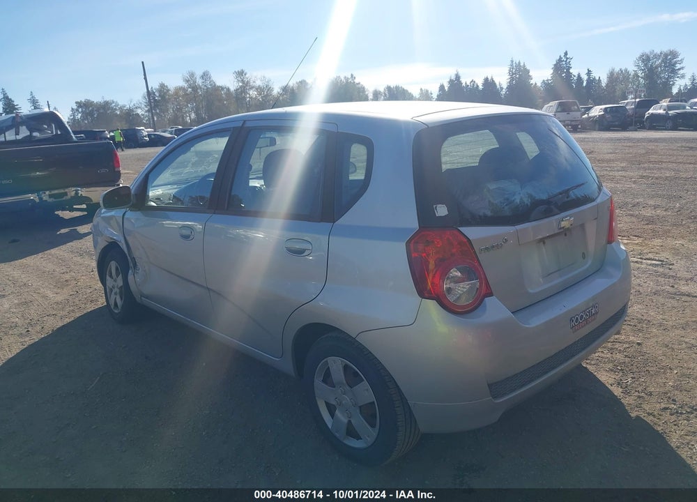 2011 CHEVROLET AVEO 1LT VIN: KL1TD6DE9BB213490