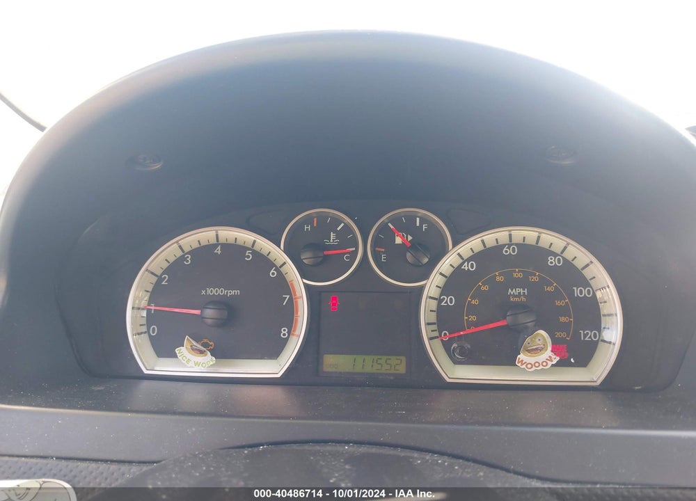 2011 CHEVROLET AVEO 1LT VIN: KL1TD6DE9BB213490