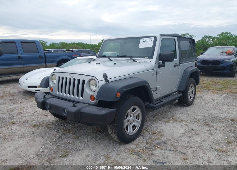 2010 JEEP WRANGLER SPORT VIN: 1J4AA2D10AL223892