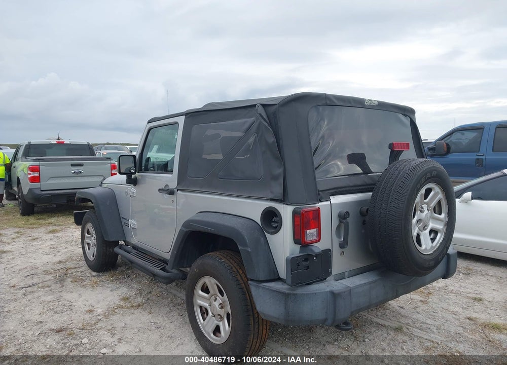 2010 JEEP WRANGLER SPORT VIN: 1J4AA2D10AL223892