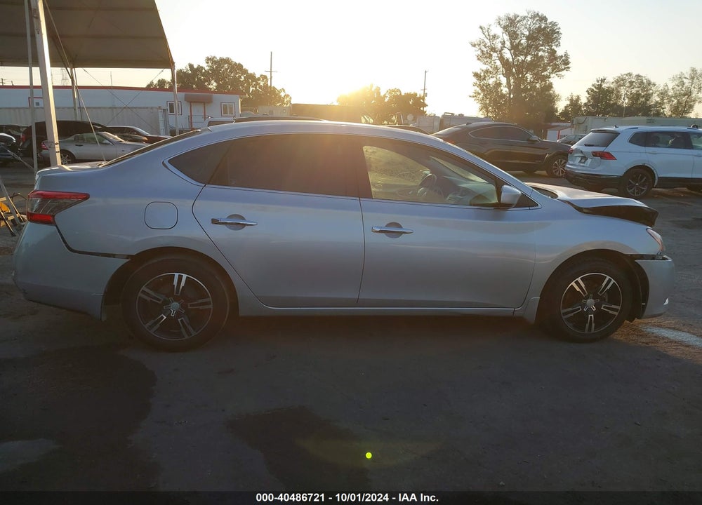 2013 NISSAN SENTRA S VIN: 3N1AB7AP3DL799092