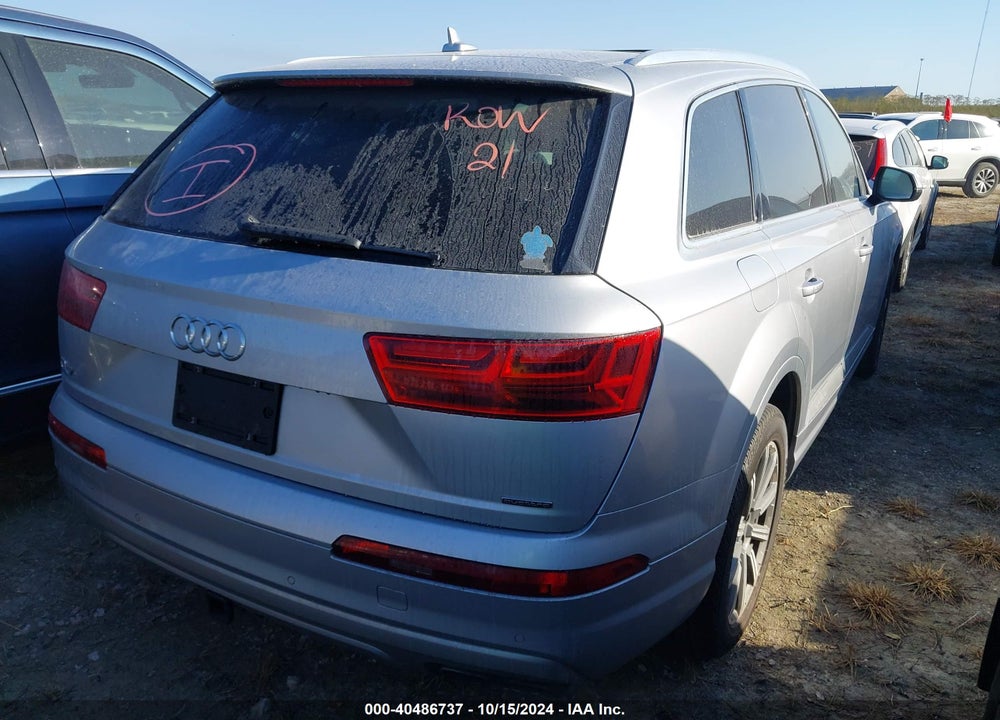 2019 AUDI Q7 45 PREMIUM/45 SE PREMIUM VIN: WA1LHAF72KD044670