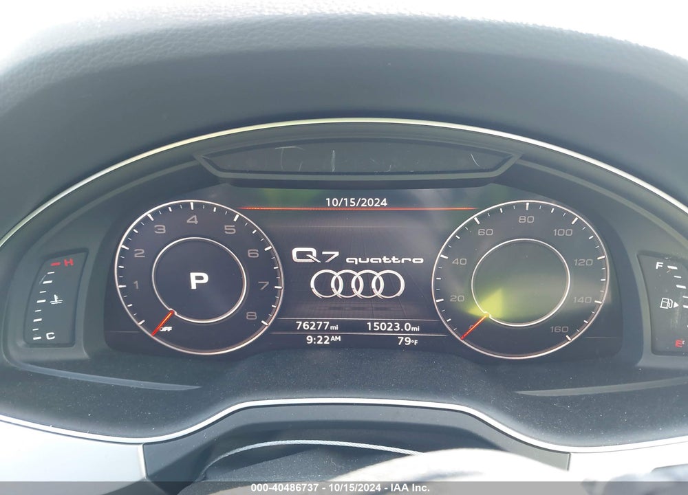 2019 AUDI Q7 45 PREMIUM/45 SE PREMIUM VIN: WA1LHAF72KD044670