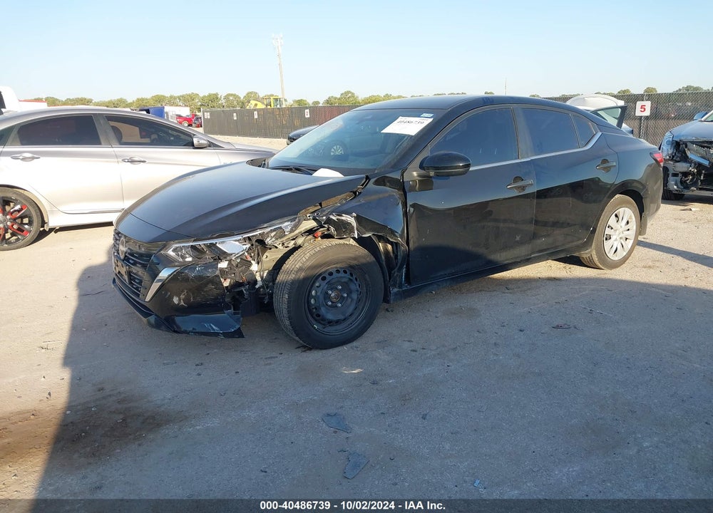 2024 NISSAN SENTRA S XTRONIC CVT VIN: 3N1AB8BV5RY245498