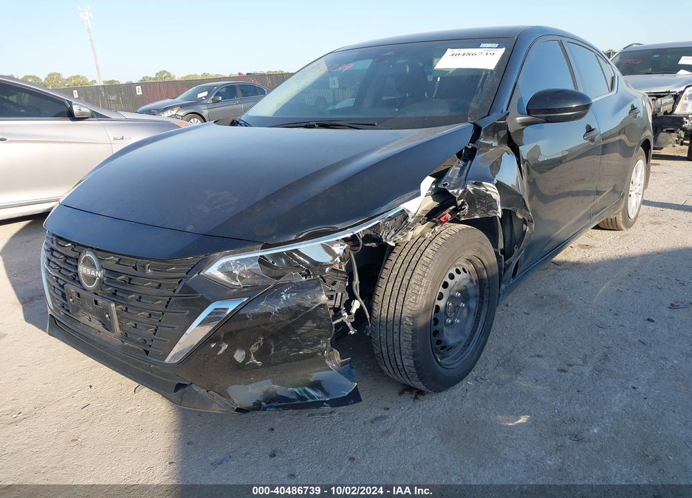 2024 NISSAN SENTRA S XTRONIC CVT VIN: 3N1AB8BV5RY245498