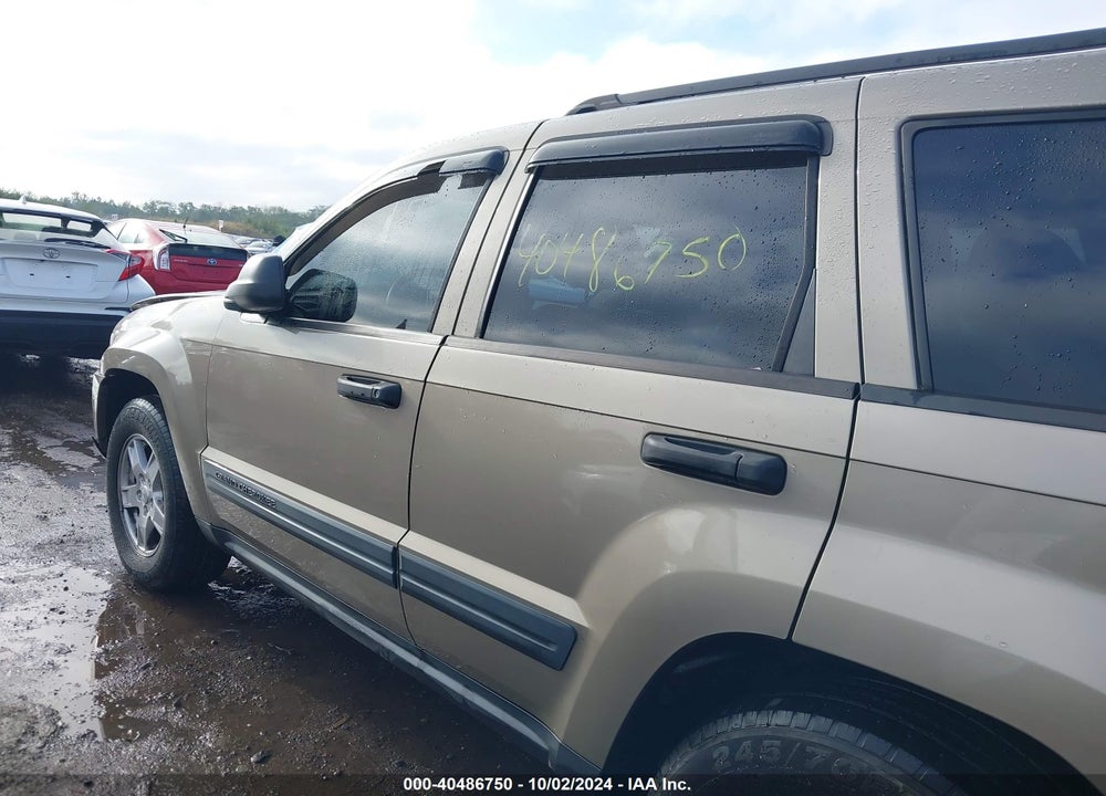 2005 JEEP GRAND CHEROKEE LAREDO VIN: 1J4GR48K45C610789