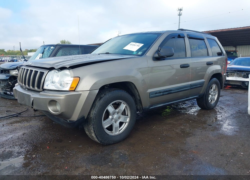 2005 JEEP GRAND CHEROKEE LAREDO VIN: 1J4GR48K45C610789