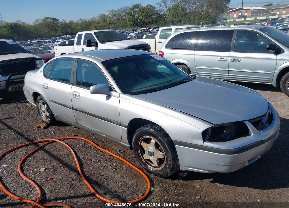 2002 CHEVROLET IMPALA VIN: 2G1WF55E429304167