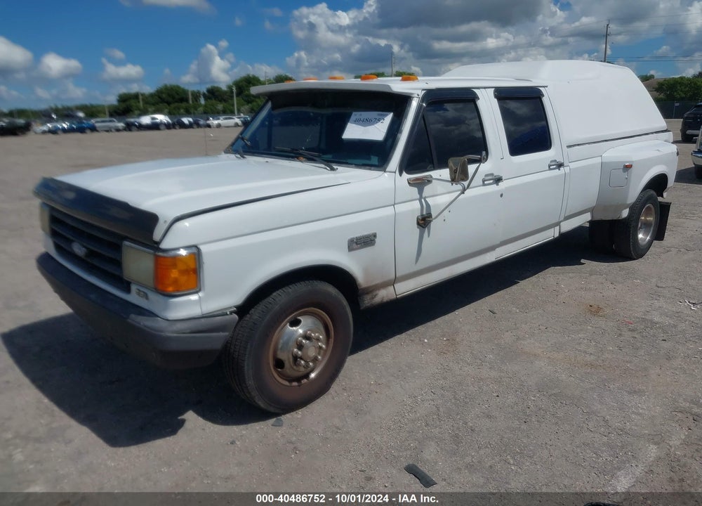 1989 FORD F350 VIN: 2FTJW35G3KCA98379