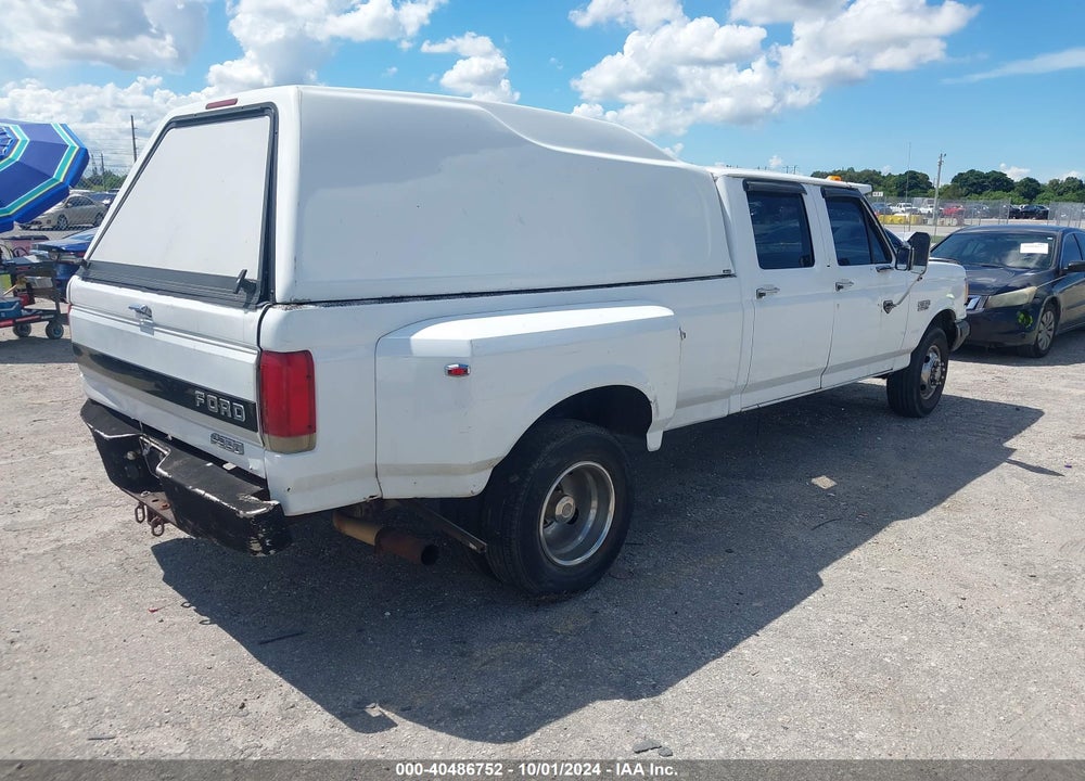 1989 FORD F350 VIN: 2FTJW35G3KCA98379