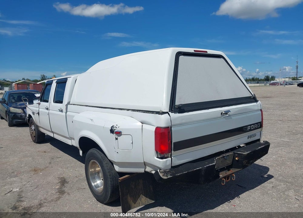 1989 FORD F350 VIN: 2FTJW35G3KCA98379