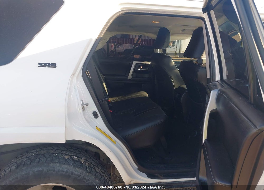2016 TOYOTA 4RUNNER SR5 PREMIUM VIN: JTEZU5JR8G5122944