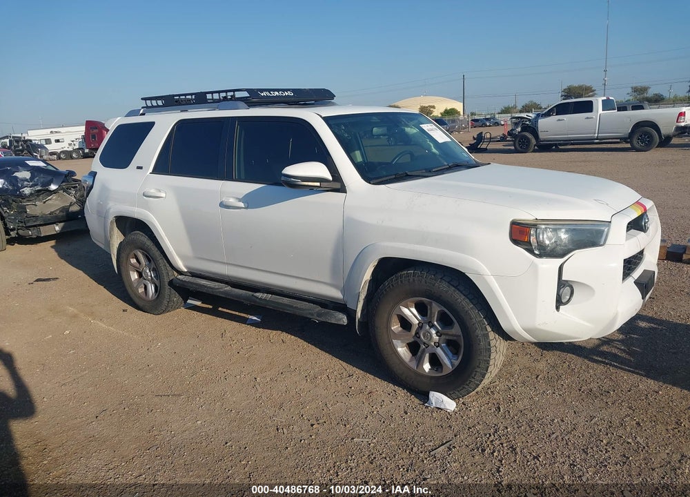 2016 TOYOTA 4RUNNER SR5 PREMIUM VIN: JTEZU5JR8G5122944