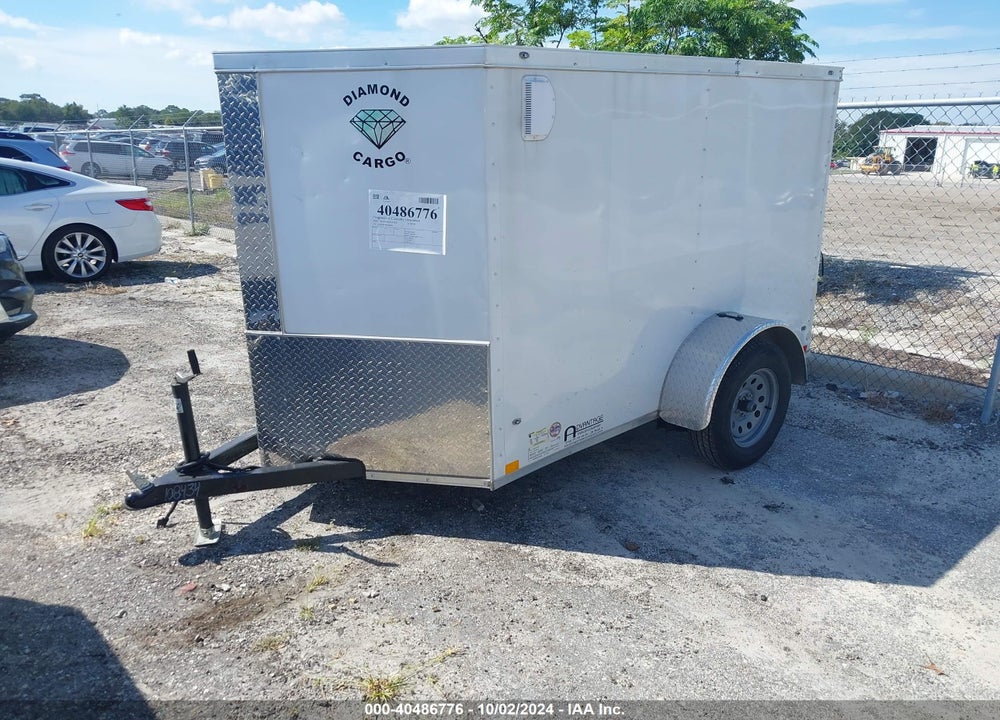 2024 DIAMOND BUILDERS, INC CARGO TRAILER VIN: 53NBE0818R1108434