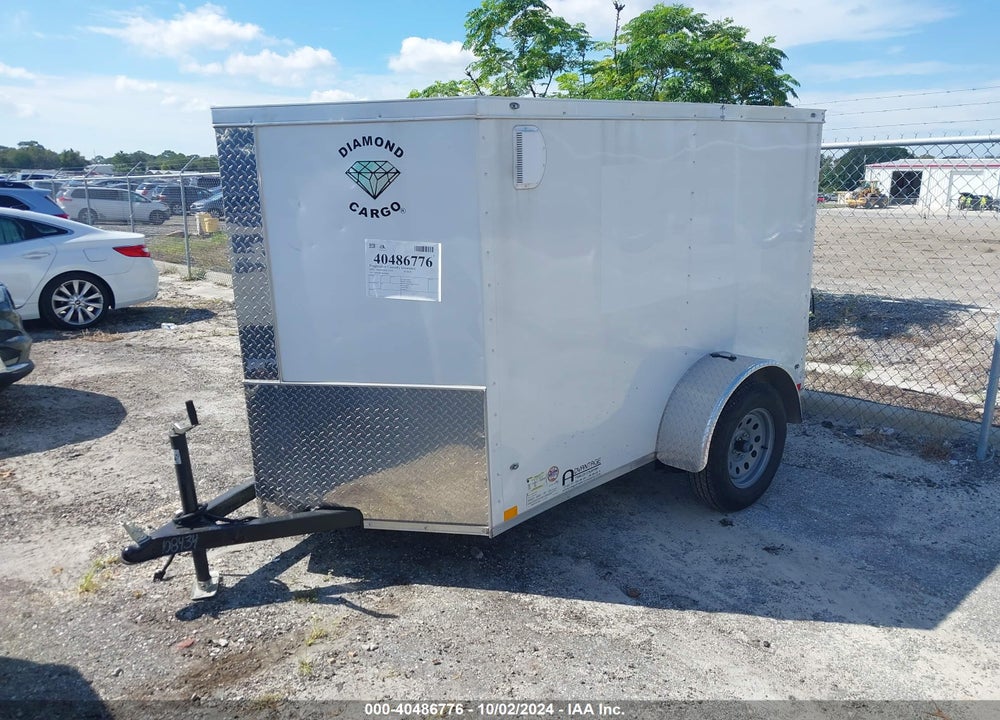 2024 DIAMOND BUILDERS, INC CARGO TRAILER VIN: 53NBE0818R1108434
