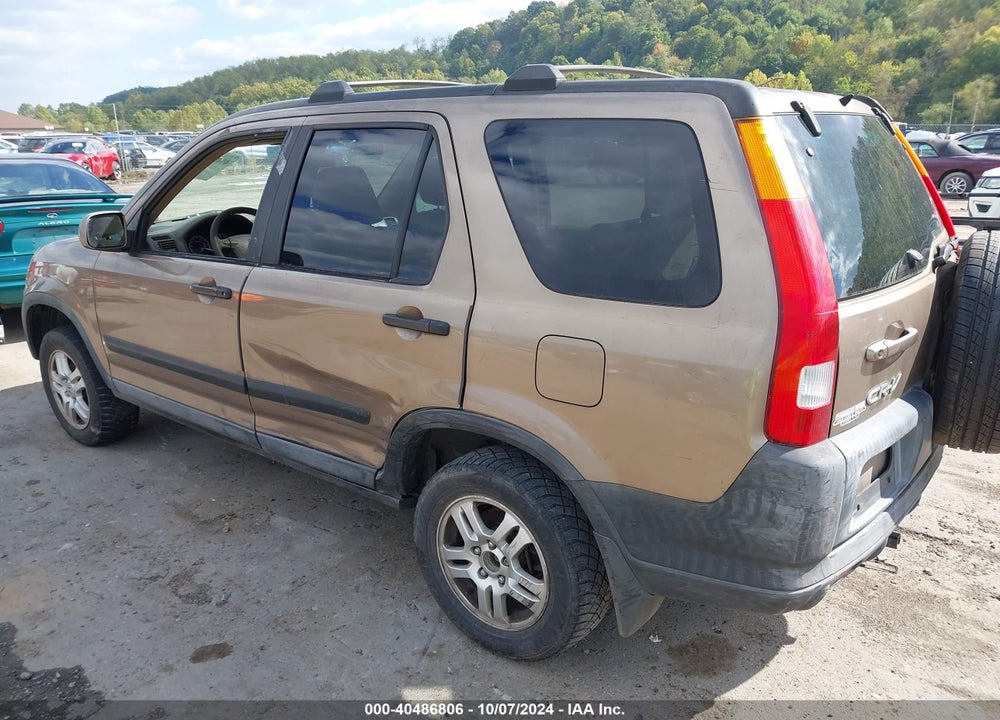 2004 HONDA CR-V EX VIN: SHSRD78894U222647