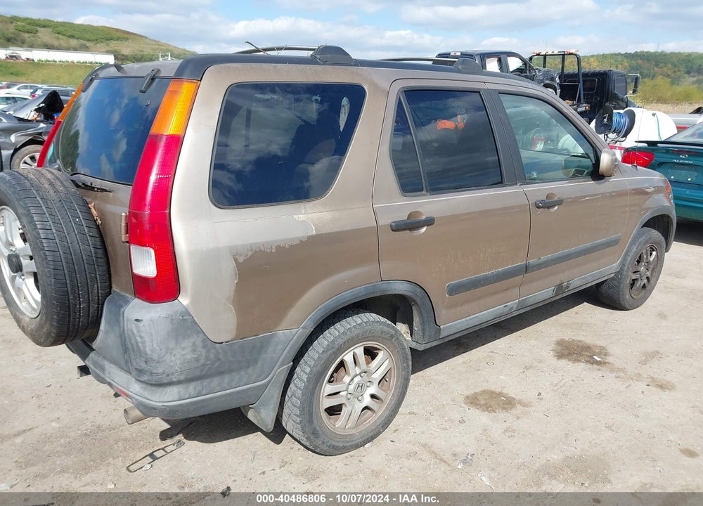 2004 HONDA CR-V EX VIN: SHSRD78894U222647