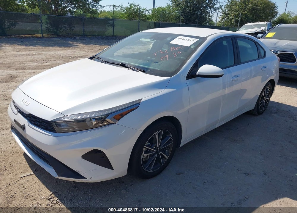 2022 KIA FORTE LXS VIN: 3KPF24AD5NE417786