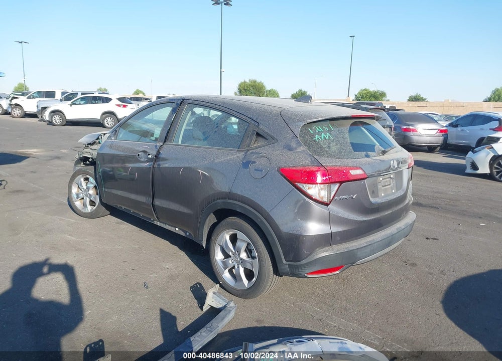 2019 HONDA HR-V LX VIN: 3CZRU5H37KG716300