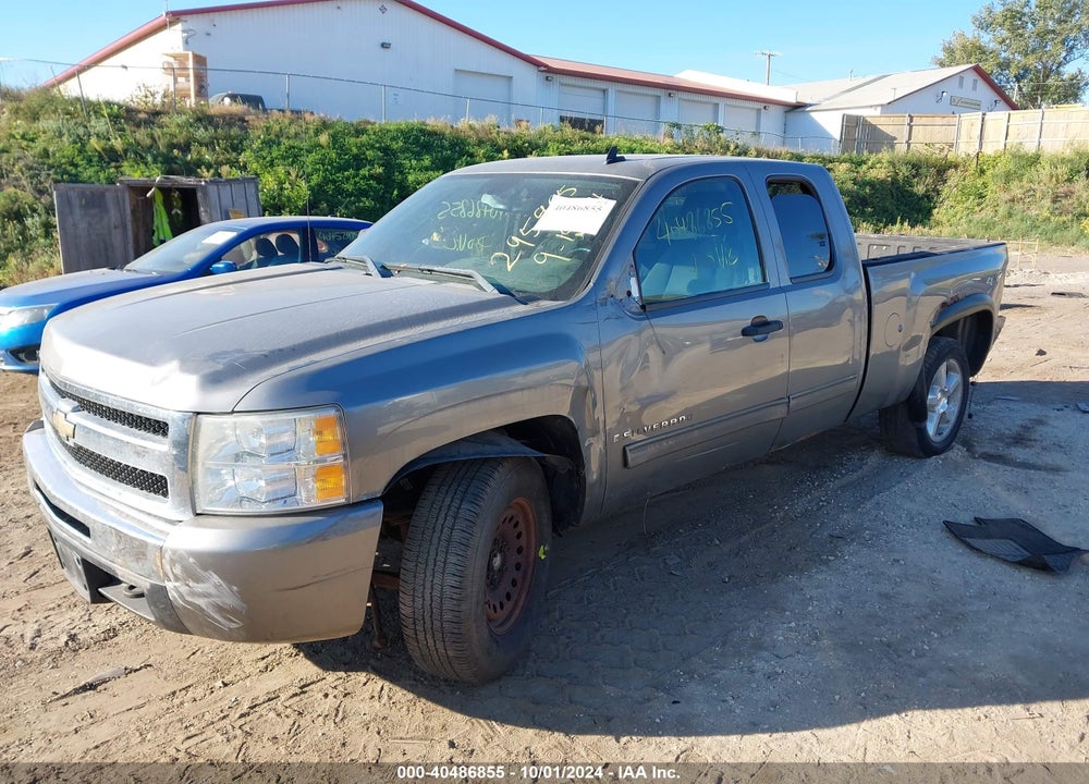 2009 CHEVROLET SILVERADO 1500 LT VIN: 1GCEK29039Z167525