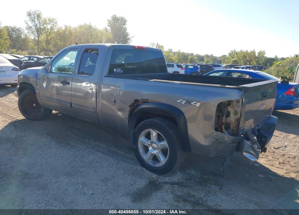 2009 CHEVROLET SILVERADO 1500 LT VIN: 1GCEK29039Z167525