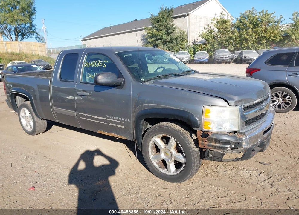 2009 CHEVROLET SILVERADO 1500 LT VIN: 1GCEK29039Z167525