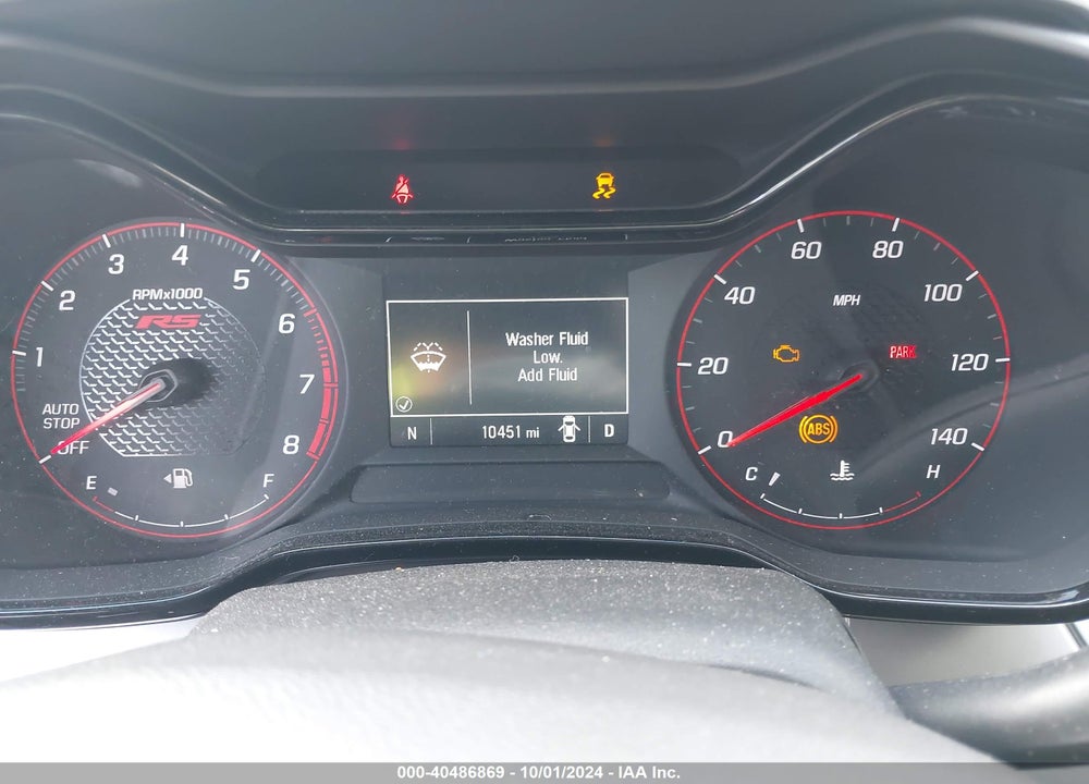 2024 CHEVROLET TRAX FWD 1RS VIN: KL77LGE21RC141516