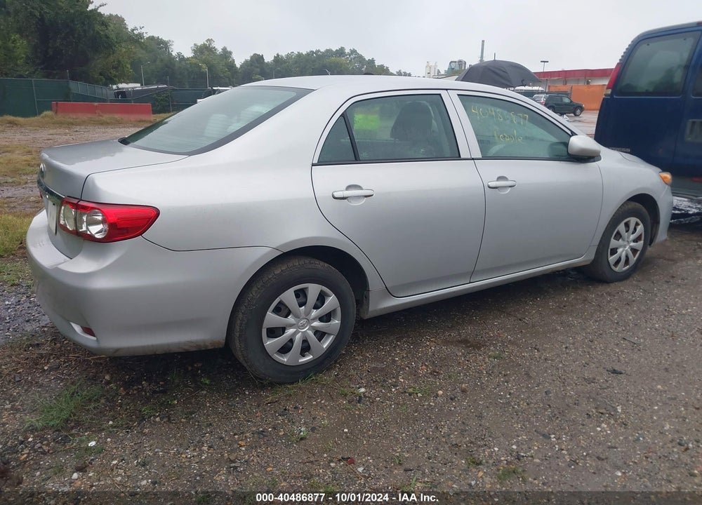 2013 TOYOTA COROLLA L VIN: 2T1BU4EE4DC974780