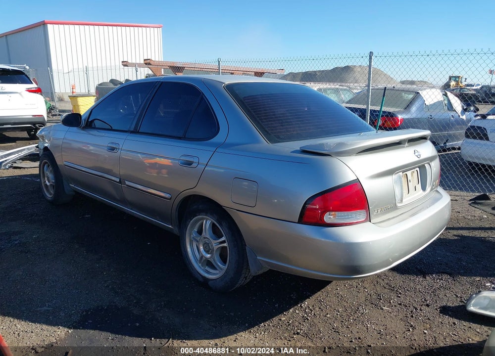 2001 NISSAN SENTRA GXE VIN: 3N1CB51D71L456221