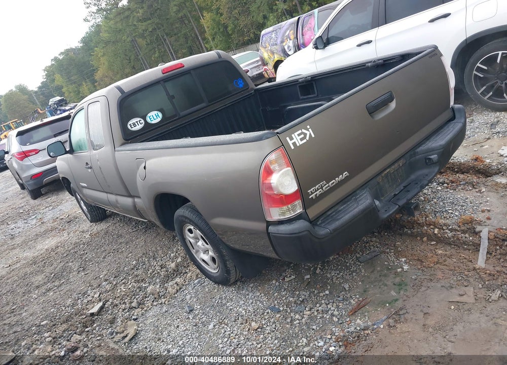 2009 TOYOTA TACOMA VIN: 5TETX22N79Z624064