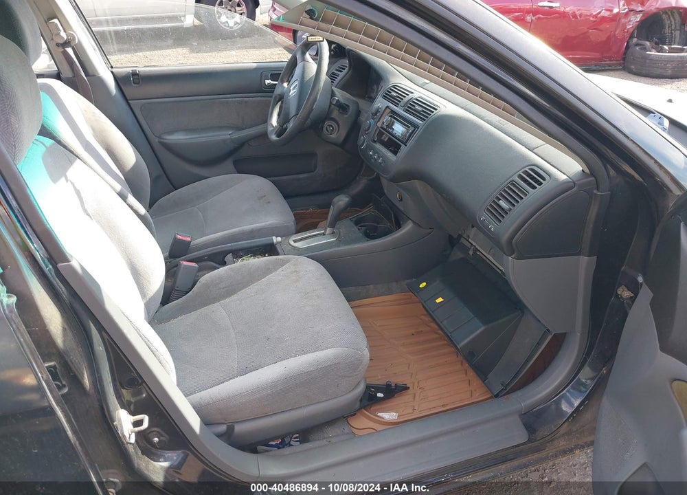 2002 HONDA CIVIC LX VIN: 2HGES16542H525457