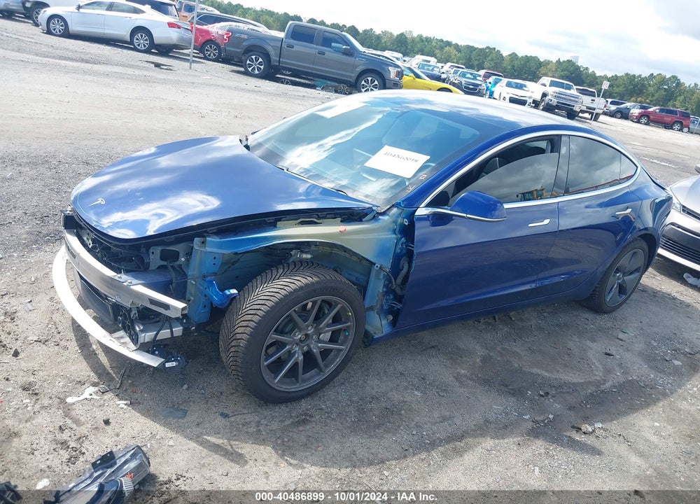 2020 TESLA MODEL 3 LONG RANGE DUAL MOTOR ALL-WHEEL DRIVE VIN: 5YJ3E1EB3LF664829