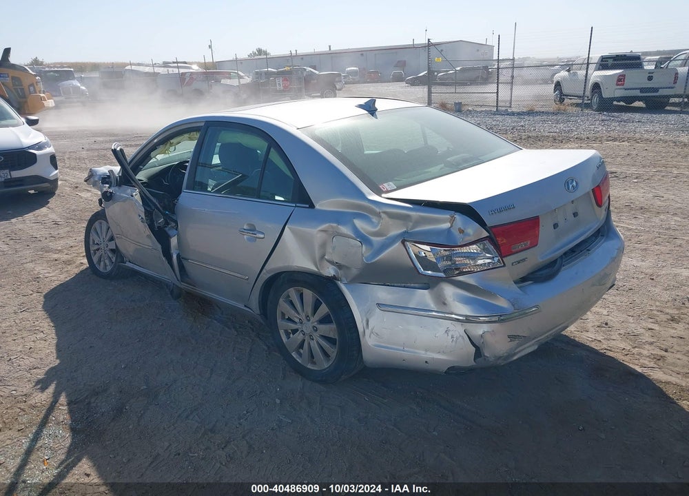 2009 HYUNDAI SONATA LIMITED V6 VIN: 5NPEU46F79H456445