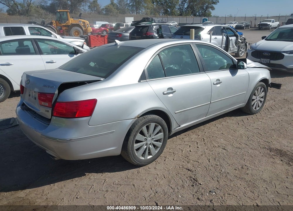 2009 HYUNDAI SONATA LIMITED V6 VIN: 5NPEU46F79H456445