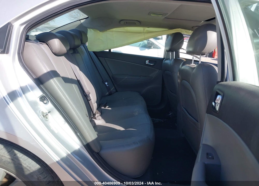 2009 HYUNDAI SONATA LIMITED V6 VIN: 5NPEU46F79H456445