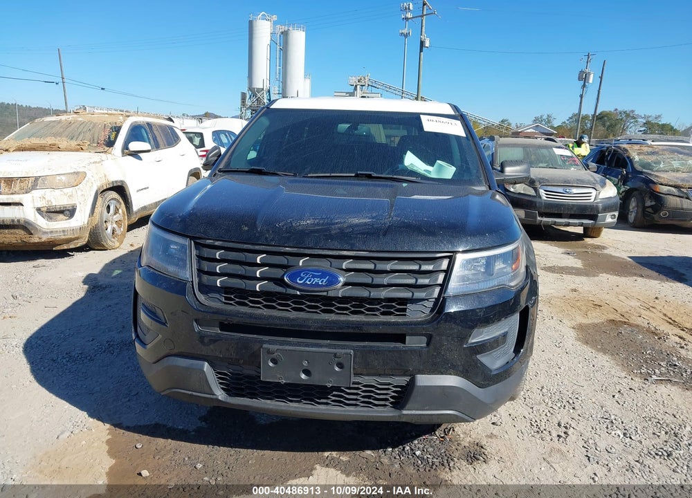2018 FORD POLICE INTERCEPTOR UTILITY VIN: 1FM5K8AT0JGB34390