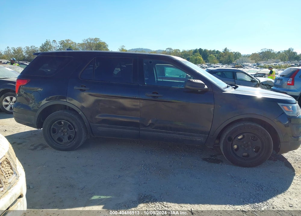2018 FORD POLICE INTERCEPTOR UTILITY VIN: 1FM5K8AT0JGB34390