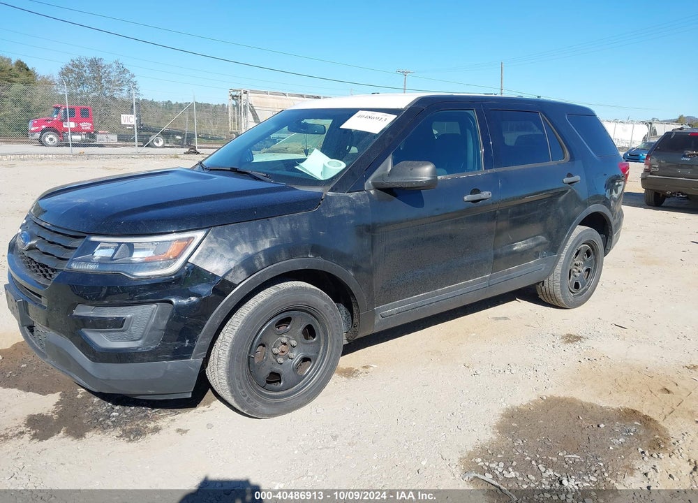 2018 FORD POLICE INTERCEPTOR UTILITY VIN: 1FM5K8AT0JGB34390