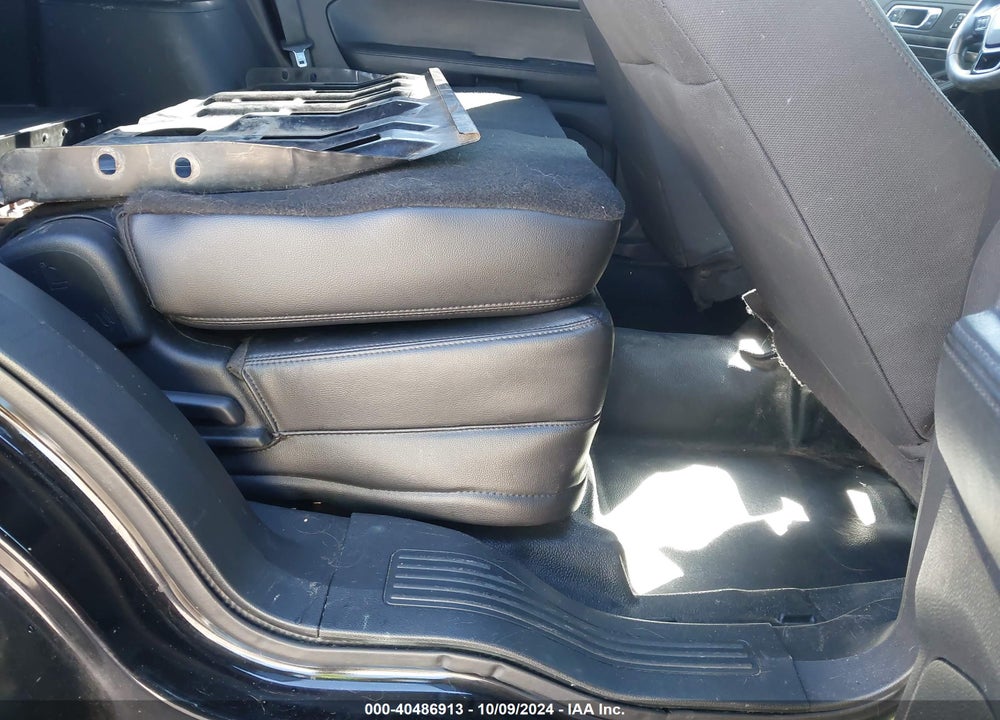 2018 FORD POLICE INTERCEPTOR UTILITY VIN: 1FM5K8AT0JGB34390