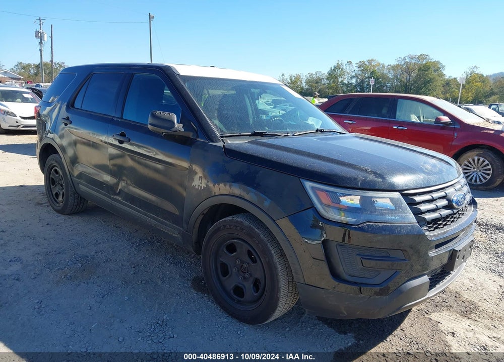 2018 FORD POLICE INTERCEPTOR UTILITY VIN: 1FM5K8AT0JGB34390