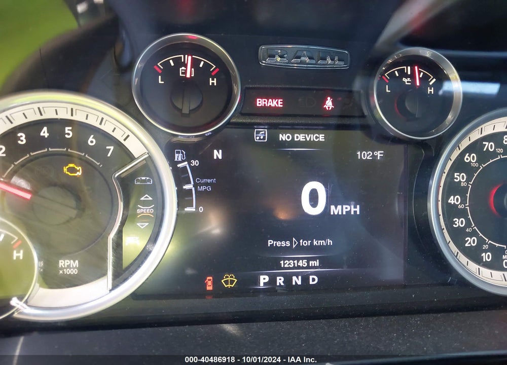2016 RAM 1500 LONE STAR VIN: 1C6RR7LT5GS205315