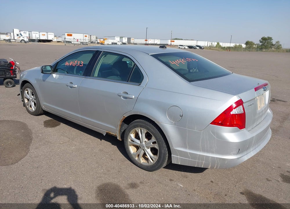 2012 FORD FUSION SE VIN: 3FAHP0HA9CR285447