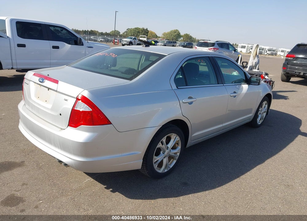 2012 FORD FUSION SE VIN: 3FAHP0HA9CR285447