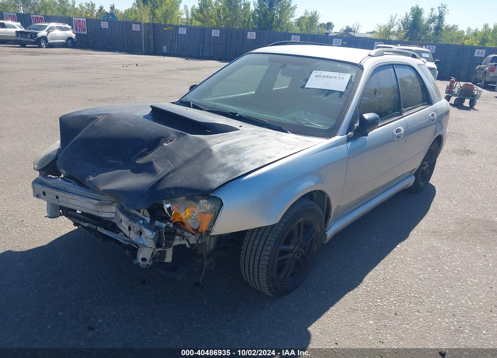 2005 SUBARU IMPREZA WRX VIN: JF1GG29675G806287